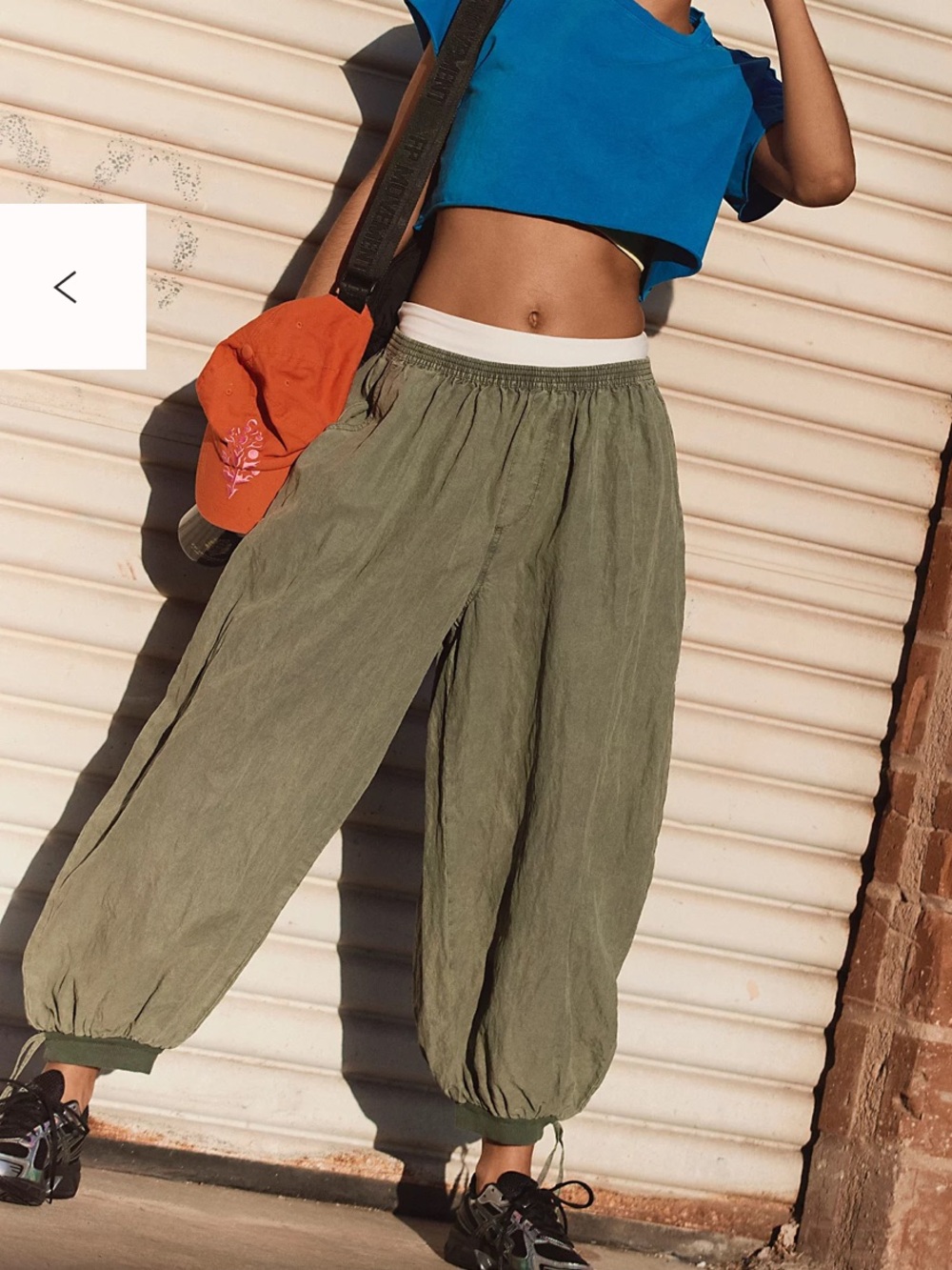 Free People On It Balloon Pants XS in Terrain
